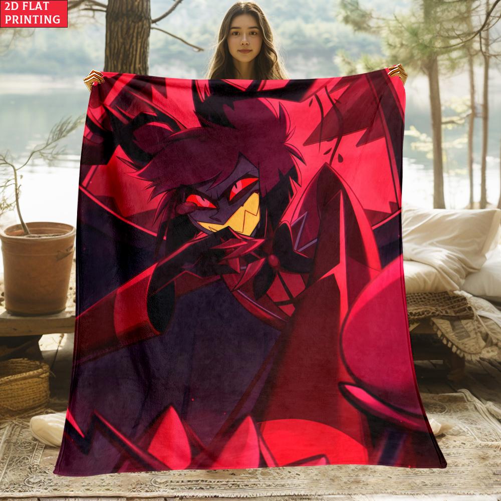 Anime thin Flannel Blanket for Bedrooms,Living Rooms,Sofas Blankets,Offices,Lunch Breaks,Picnics,blanket,blankets fluffy