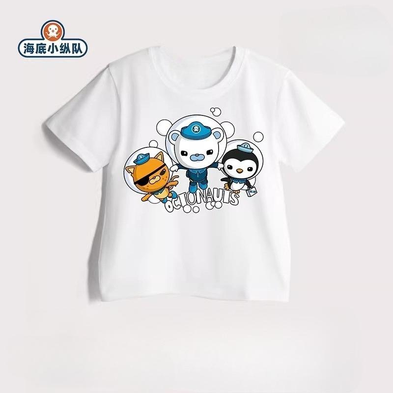 Potdemiel Octonauts Kids 100 Cotton TShirt New Summer Style Boys  Girls Casual Comfortable Breathable Childrens TShirt