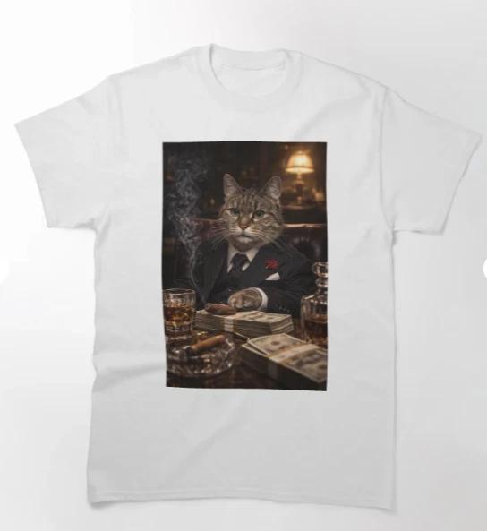 Monney Cat - Manifest - Don Mia Classic T-Shirt S