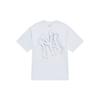 MLB New York Yankees SS25 Classic Loose Casual Fashion Breathable Comfortable Back Large Logo Crew Neck Short Sleeve T-Shirt 3ATST0153-50WHS