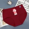 Women's High Rise Briefs Solid Color 95% Cotton Plus Size Breathable Soft Knit Ladies Underwear Panties