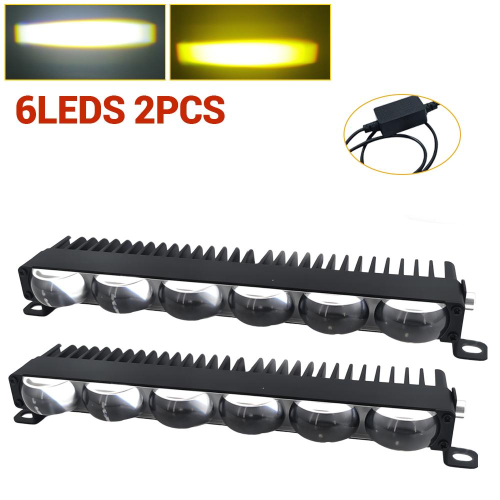 5D Lens High Low Beam LED Spotlights Grill Car Led Light Bar 12V-80V Auxiliary Fog Lights for Vehicles 4X4 Offroad Motorcycle