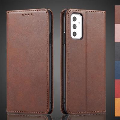 Magnetische Anziehungskraft Ledertasche für Samsung Galaxy M52 Holster Flip Cover Case Brieftasche Handytaschen Fundas Coque