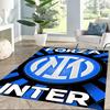 Inter Milan Floor Rug Office Rug Design For Game Room Balcony Hallway Foyer Antislip Rug Office Home Decor Birthdaychristmas Gift