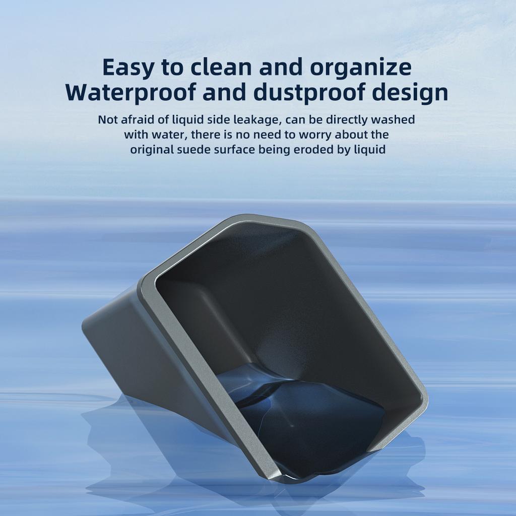 For Tesla New Model X S 2023 2024 Storage Box Rear Trunk Left Side TPE Waterproof Tool Case Car Accessories Tidying