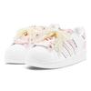 adidas Originals Superstar 2 Skateboard-Schuhe Damen Low Top Weiß/Rosa JH9976(Team1655-S-BOX)