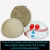 Wettkampf-Trainingsbaseball mit Fingerplatzierungsmarkierungen 9 Zoll Weicher/Harter Baseball zum Werfen Schlagen Hitting