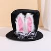 Festive Style Bunny Ear Hat Large Ears Costume Headgear Fun Gift Top Hat  Easter Party