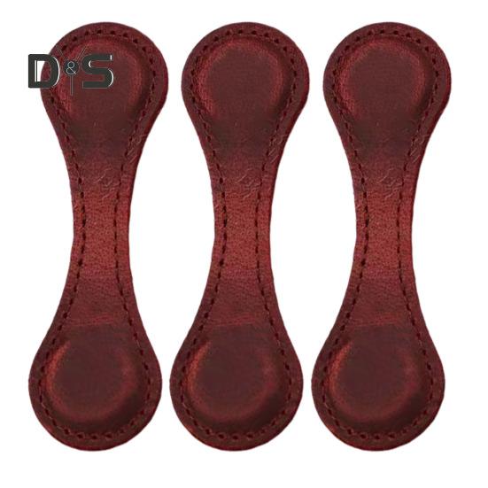 3 Stück magnetische Lesezeichen aus Kunstleder im Vintage-Stil, kompakte Größe, Ersatz-Lesezeichen für Studenten, Lesezubehör