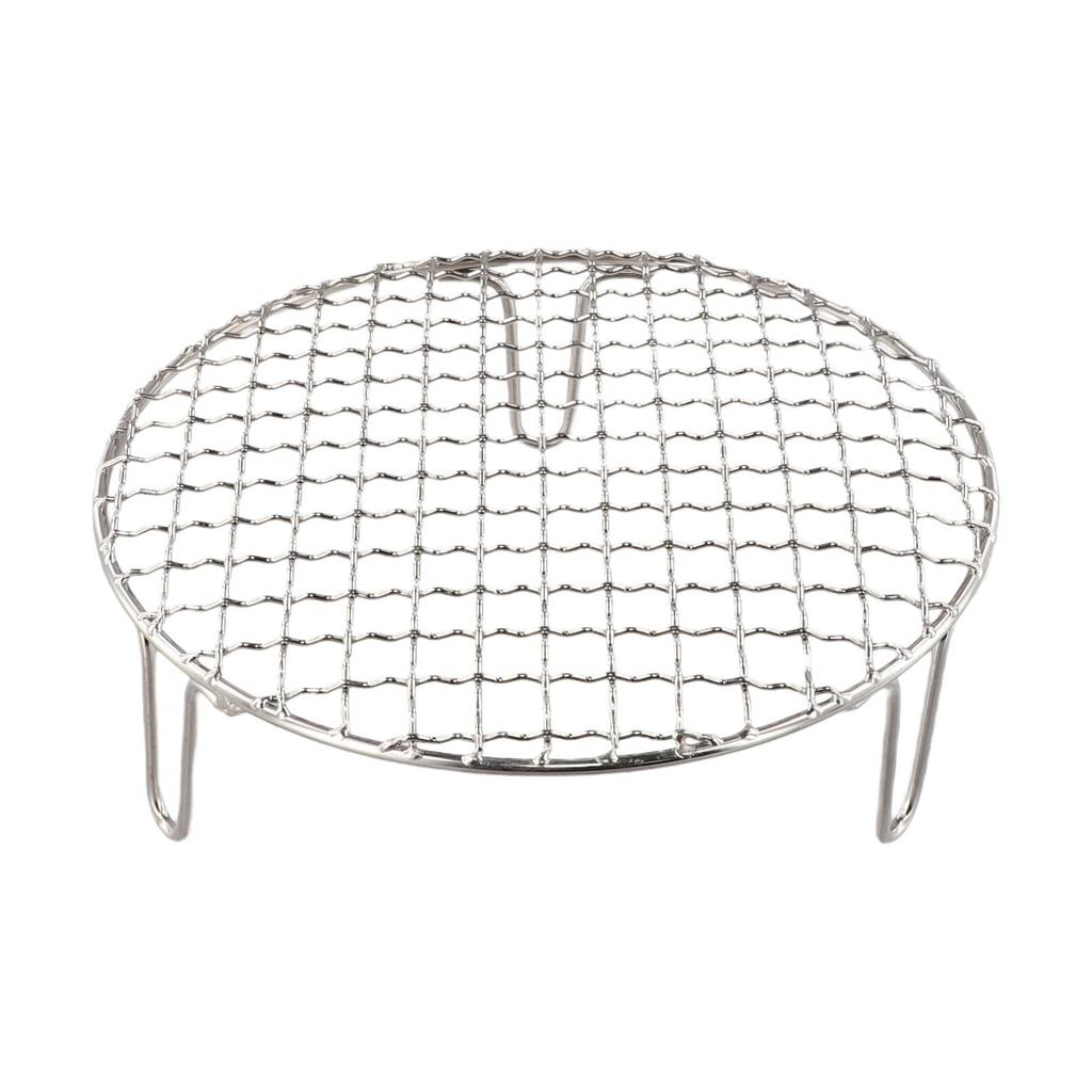 Πλέγμα μπάρμπεκιου από ανοξείδωτο χάλυβα με ομοιόμορφο πλέγμα για τα πόδια