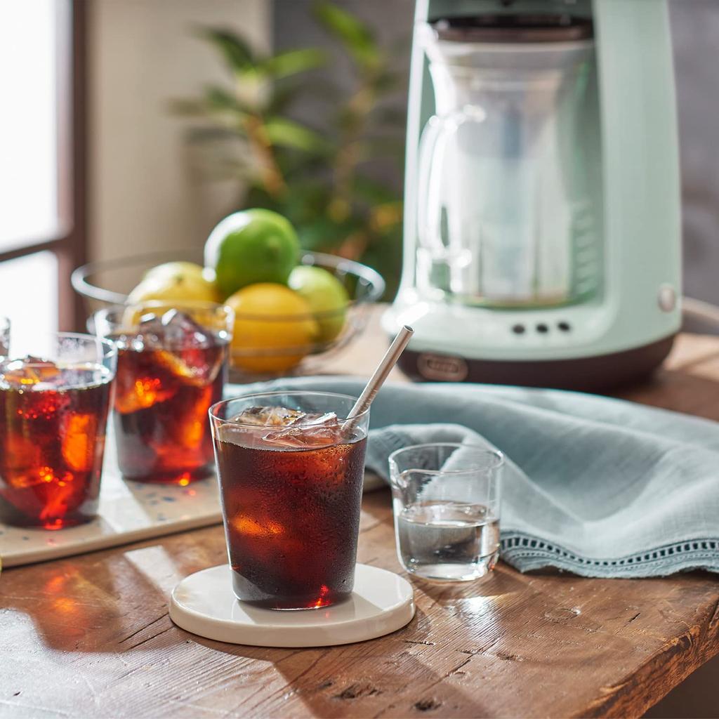 Toffy Hot Ice Hand Drip Coffee Rotating Steaming Retro Pale K-CM10 & Maker, Drip, Function, Insulated, Design, Aqua, K-CM10-PA