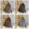 Nylon Schüler Schultasche Tagesrucksack Rucksack mit großem Fassungsvermögen Laptoptasche Rucksack mit Leopardenmuster Reisen