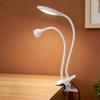 UV LED Nail Lamp Double-Headed Gooseneck Lamp with Clip for Gel Nails Manicure Dryer Curing Light for Home DIY Salon