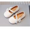 Kids Girls Soft Sole Pearl Princess Leather Shoes Fashion Casual Dance Shoes
