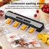 Wireless Vacuum Sealer Strong Suction Digital Display Rechargeable Compact Portable Vacuum Sealing Machine with 10 Vacuum Bags