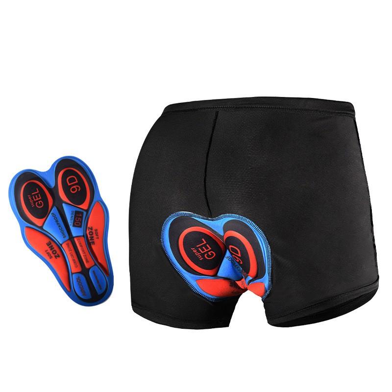 Men Women Cycling Shorts With 9D Gel Pad Bike Riding Pants Road Mountain Biking Comfort Fit