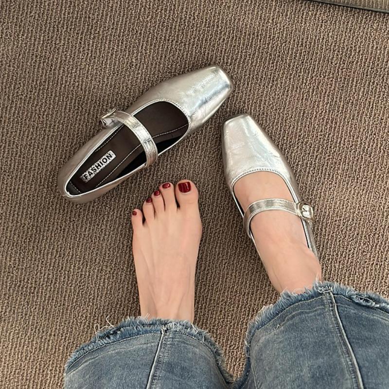 2025 NEW Fashionable  Toe New High-heeled Shoes Summer Sexy Elegant Casual Buckle Low-heeled Women's Shoes