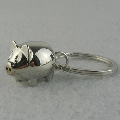 1 pezzo adorabile mini portachiavi maiale portachiavi portachiavi carino regalo anello decorazione di fascino