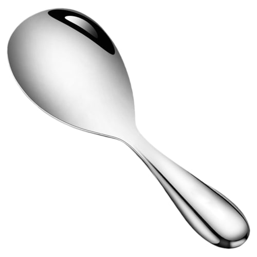 

Stainless steel serving spoon