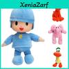 Entzückendes Set aus 4 Pocoyo Elly Pato Loula Weichem Plüsch Stofftier Spielzeug Puppen für Kinder