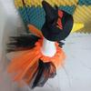 Weather Resistant Geese Outfit For Halloween Porch Decors Durable Felt And Polyester Materials Geese Costume Party Suppl