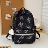 Schoolbag Japanese reflective butterfly schoolbag large capacity versatile junior high school student backpack casual versatile travel backpack