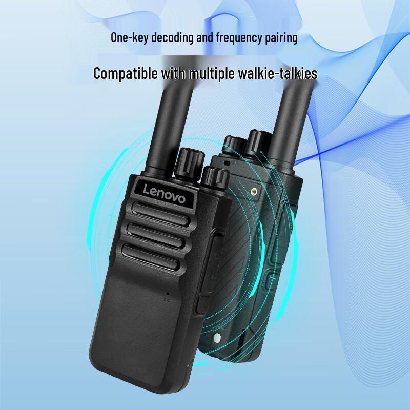 Lenovo C278 Long-Range Outdoor Walkie-Talkie (Twin Pack with Earphones) (CN version)