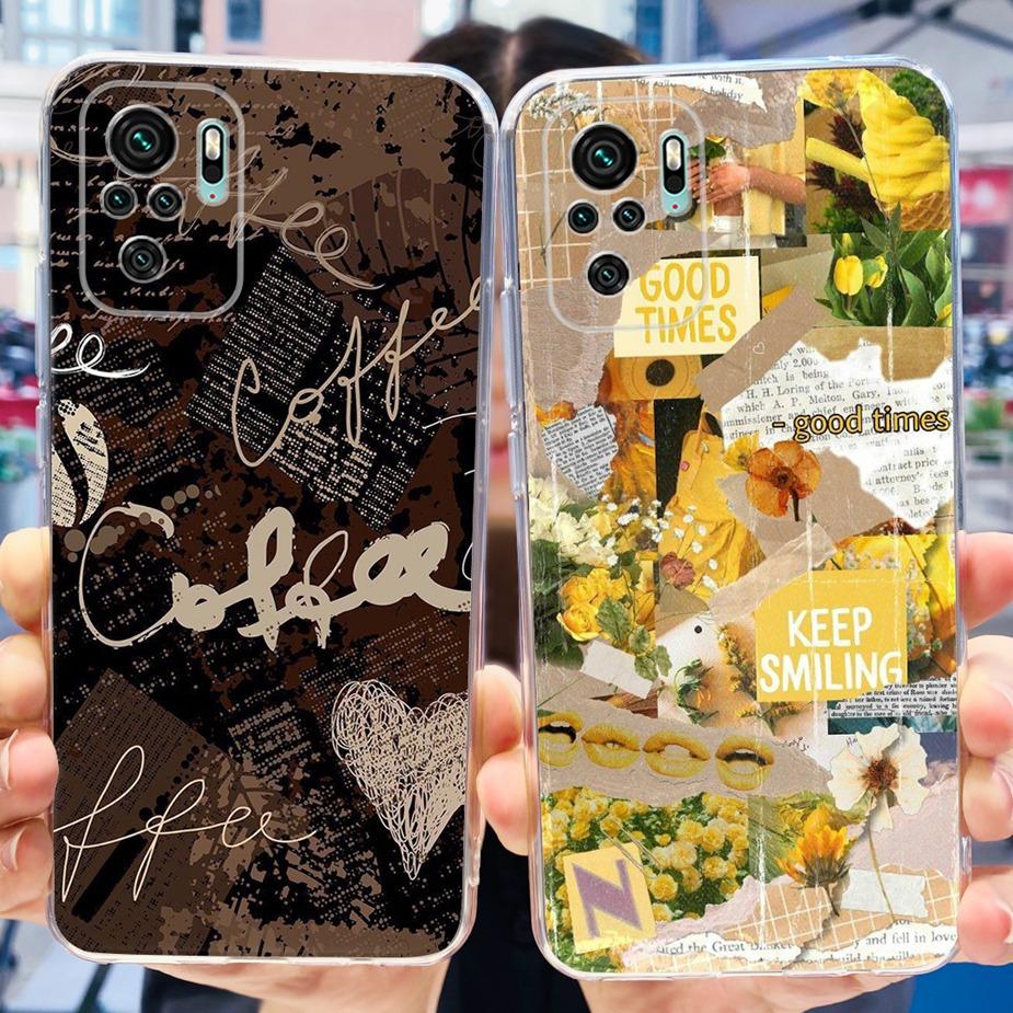 For Xiaomi Redmi Note 10 Case Note 10S Cute Cartoon Painted Cover Soft Silicone Case For Redmi Note 10 Pro Max Note10 10S Fundas