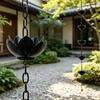 Lotus Garden Gutter Rain Chain - Courtyard Drainage & Water Guide