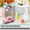  Easter Truck Decors with Eggs Table Decors Easter Farm Pickup Truck Decors