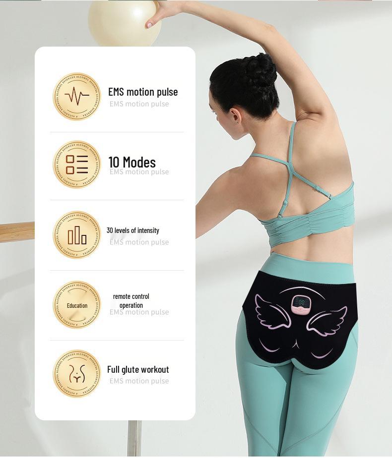 Smart Hip Lifter: Wireless EMS Massage Waist Belt for Toned Buttocks