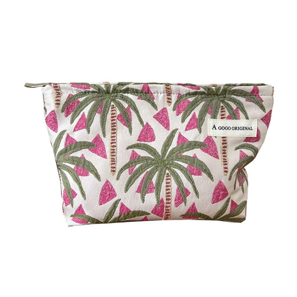 

Clutch Bag Cosmetic Bag Purse Skincare Storage Bag Makeup Pocket Printed Makeup Bag Girls розовый