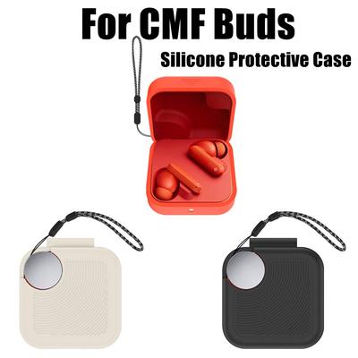 Étui Anti-Chute pour Écouteurs Housse de Protection en Silicone Housse Protectrice Portable pour CMF Buds
