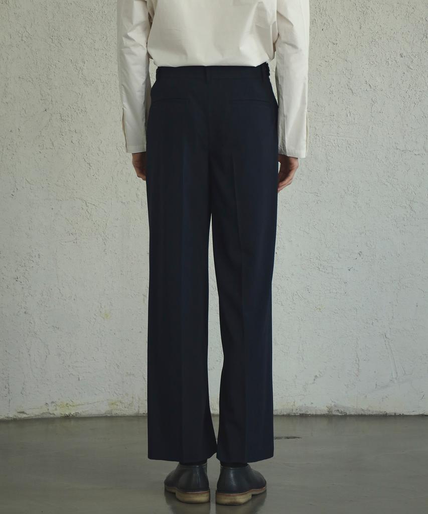 FILLCHIC Reverse 2-Pleated Pants (Navy)