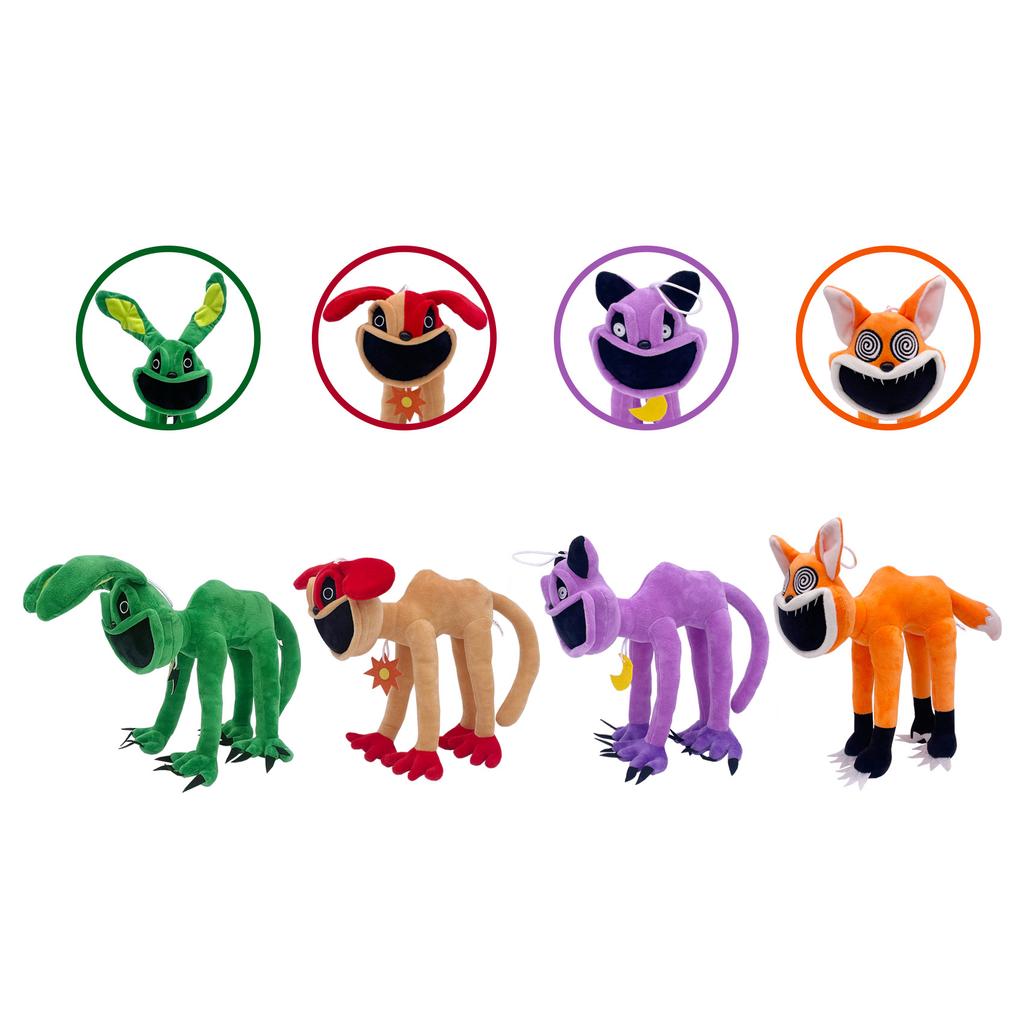 Nová panenka Smiling Critters Bobby Doll Horror Panenka Plyšová hračka Grab Machine Panenka