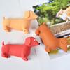 Mini Dachshund Squeeze Toy Stress Relief Simulated Dog Fidget Sensory Toy Soft Stretchy Animal Shape Home Office Desk Toy