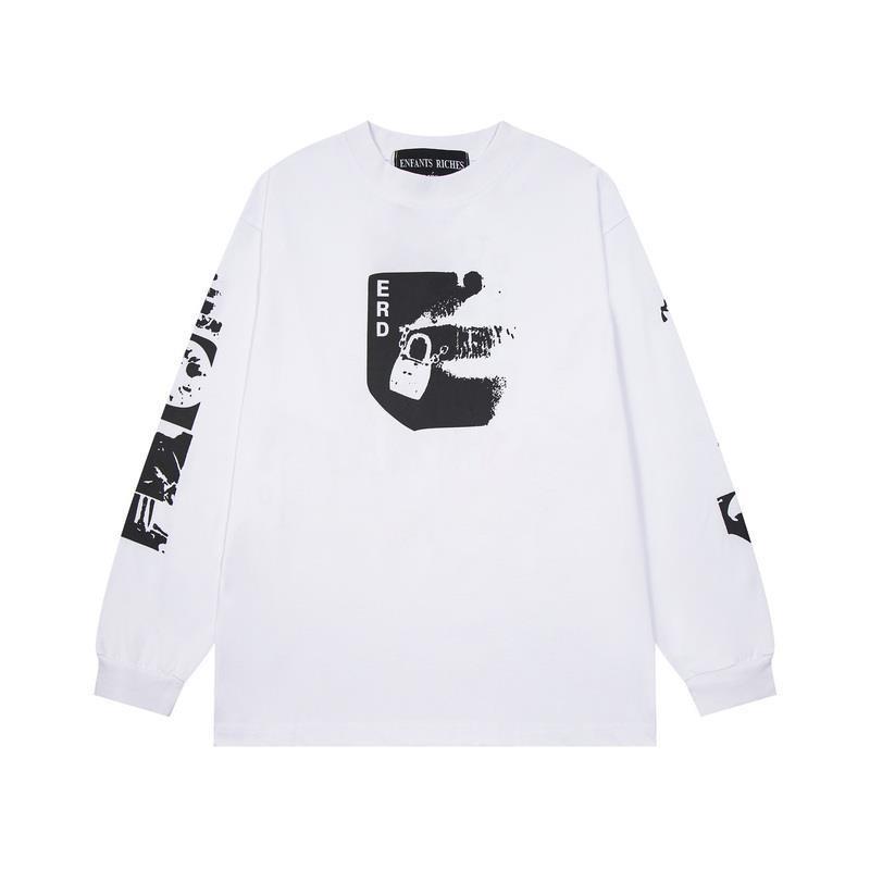 ERD Sad Rich Kid Lip Print Letter Oversized Hoodie Men Women