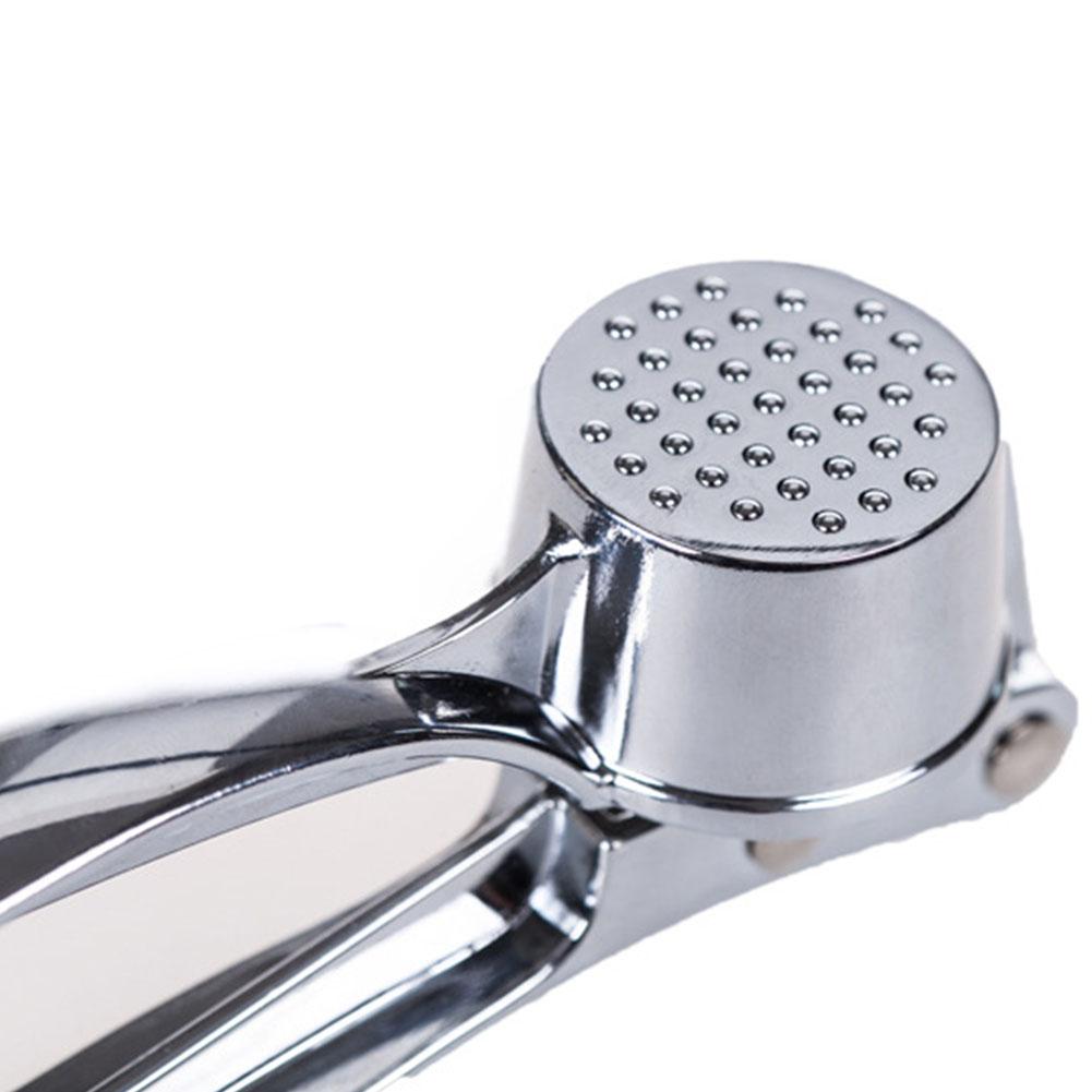 Stainless Steel & Zinc Alloy Garlic Press Mincer Crusher Food Grinder Kitchen Squeeze Tool