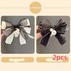Bow Hairpin Low Ball Hair Accessories Women's Head High Sense Large Grip Clip New Clip Headdress