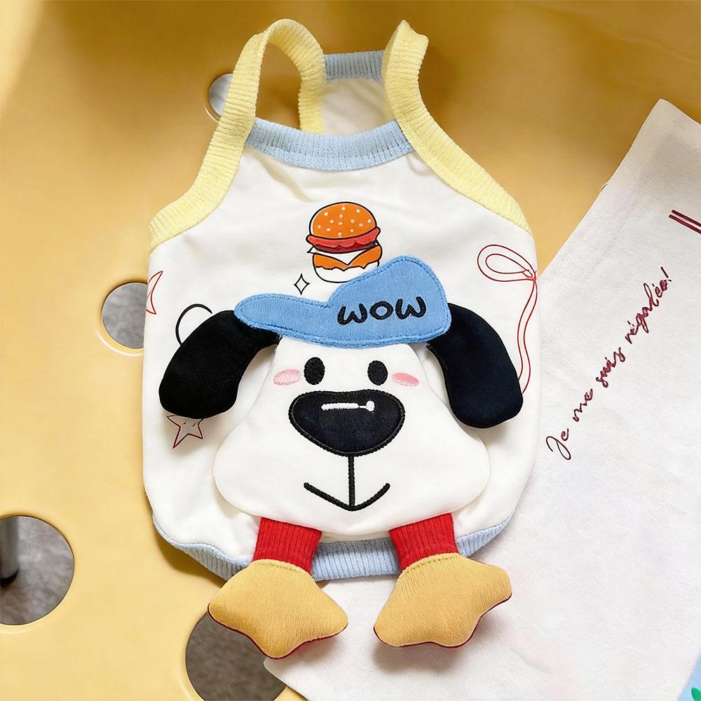 Summer Cute Clothes for Dogs Cats Vest Spring Pets Clothing Cat Small Dog Cooling Vest Doggy kitty Bichon Pet Apparel Supplies