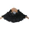 Detachable Fake Collar Ruffled Edge Cloak Scarf New High Neck Collar  Women Girls