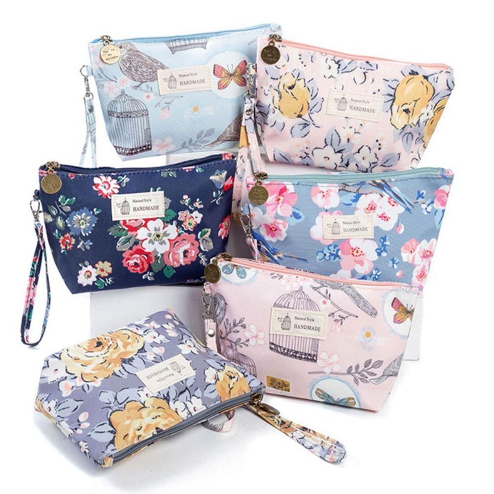 Beach Bag Zipper Wash Pouch Cosmetic Bags Korean Storage Bags Toiletry Handbag Women Clutch Bag