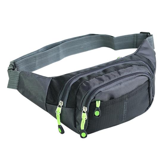 Utendørs Sport Midjeveske Lommebok Herre Dame Bum Belte Vanntett Nylon Fanny Pack