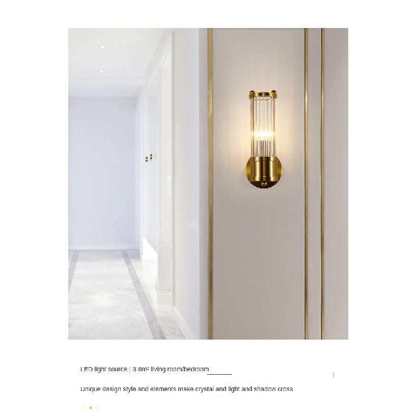 Luxury Led E14 Crystal Wall Lights Modern Decoration Bathroom Kitchen Living Room Wall Lamps Bedroom Bedside Hallway Lighting