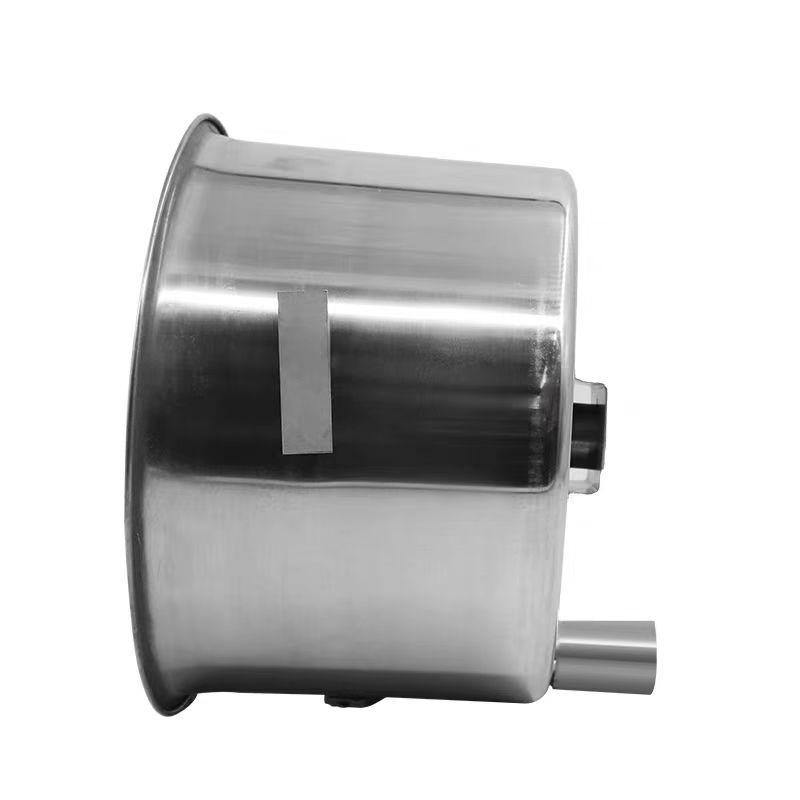 Stainless Steel Sewage Separation and Sludge Removal Box with Hygienic Drinking Water Bowl.