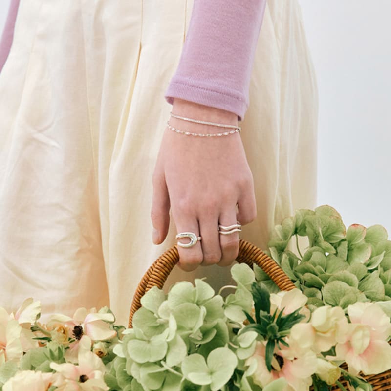 

JYDDM 925 Glitter Trail Bracelet SILVER