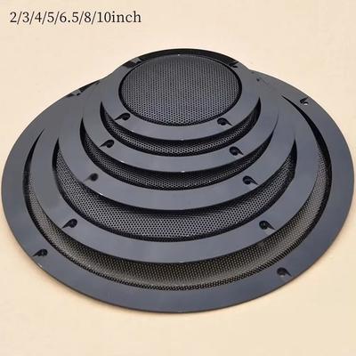 1Pcs 2/3/4/5/6.5/8/10 Inch Speaker Net Cover High-grade Enclosure Speakers Plastic Frame Metal Iron Wire Grilles Car Home