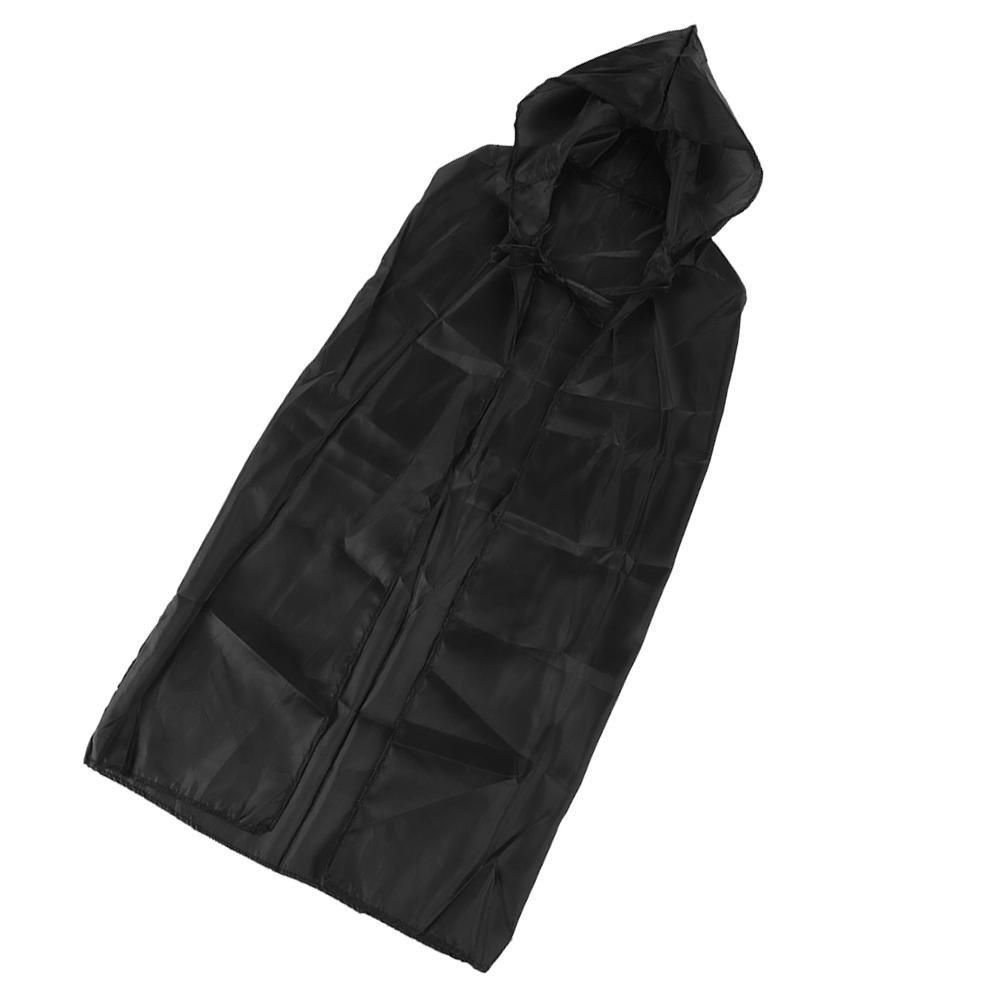 Halloween Cloak Cape Hooded Cloak Costume Prop Cosplay Party Clothing AccessoryL
