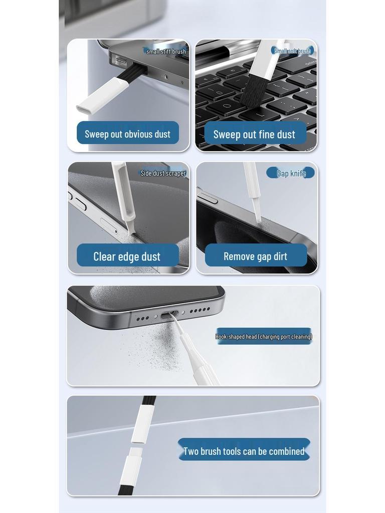 K22 Multifunktionales 22-in-1 Reinigungsset für Tastaturen, Headsets und Bildschirme