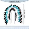 Indian Hat Party Artificial Feather Gift Decorative Show Exotic Native Headdress